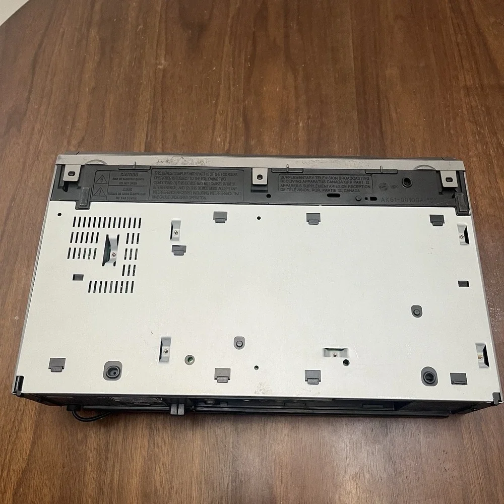 Samsung DVDV3500-DVD/VCR Combo VHS Dual Deck Combi Prog ,R.Control(Part/Repair)